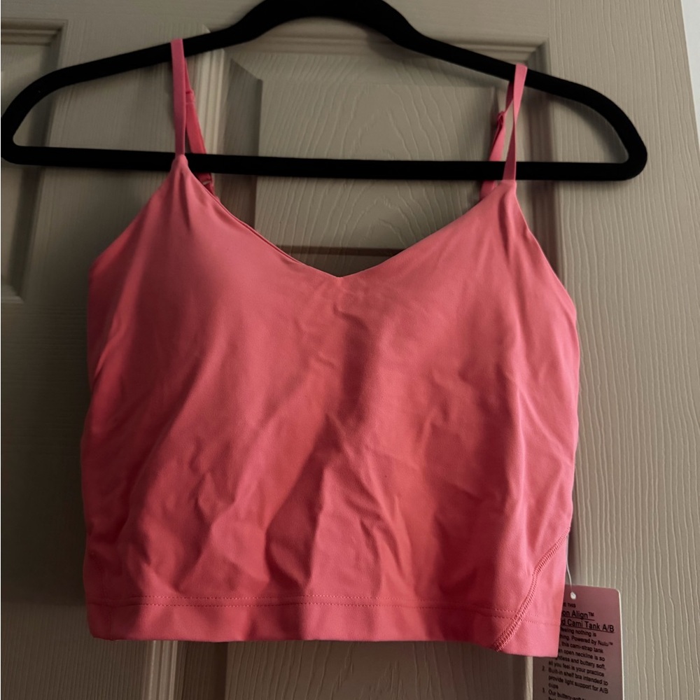 Pink NWT lululemon align tank